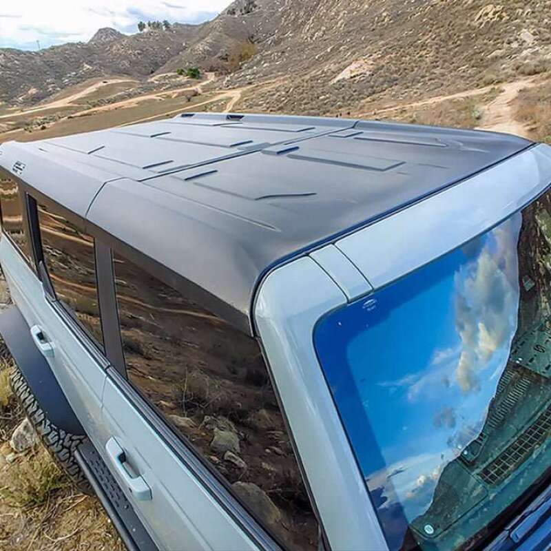 Turn Offroad 2021+ Ford Bronco Hard Top (4 Door) Black/Badge Delete, Black Foam Headliner