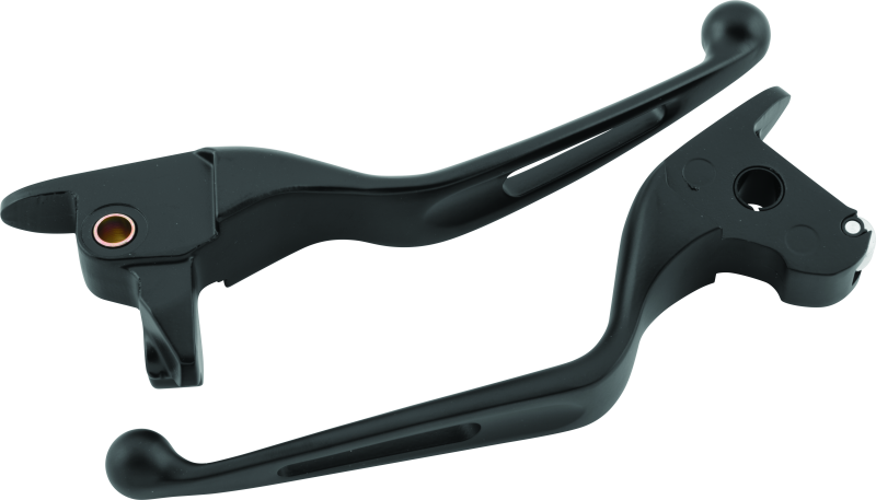 Bikers Choice 14-16 FLH FLT(Exc. FLHR) Vortex Lever Set Black