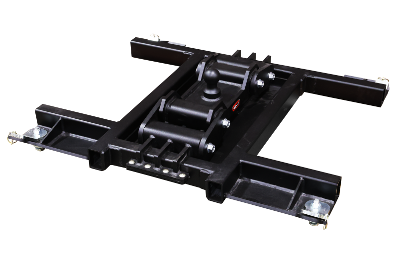 Gen-Y Dominator Gooseneck Hitch for RAM OEM Puck Systems 3.5-6.5K TW 25K Overall