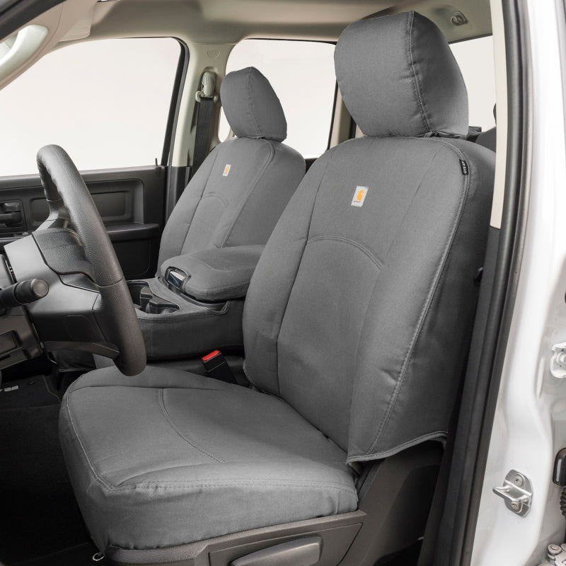 Covercraft 21-24 Chevrolet Trailblazer Carhartt PrecisionFit Custom Second Row Seat Covers - Gravel