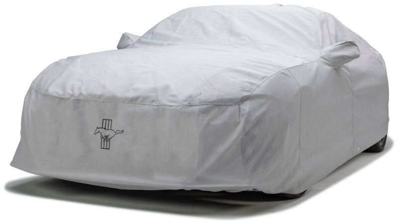 Covercraft 10-14 Ford Mustang W 5-Layer Softback All Climate Cover w/ Blk Mustang Tri-Bar Logo