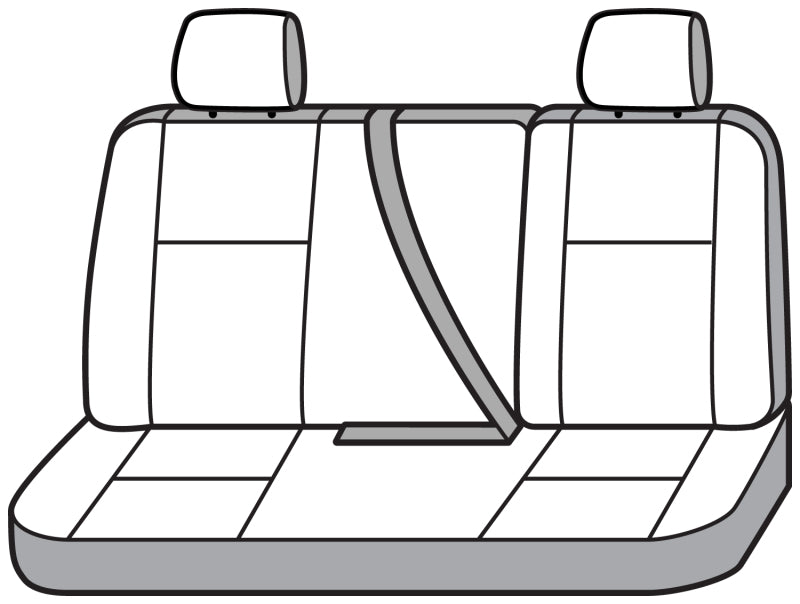 Covercraft 21-24 Chevrolet Trailblazer Polycotton SeatSaver Custom Second Row Seat Covers - Grey
