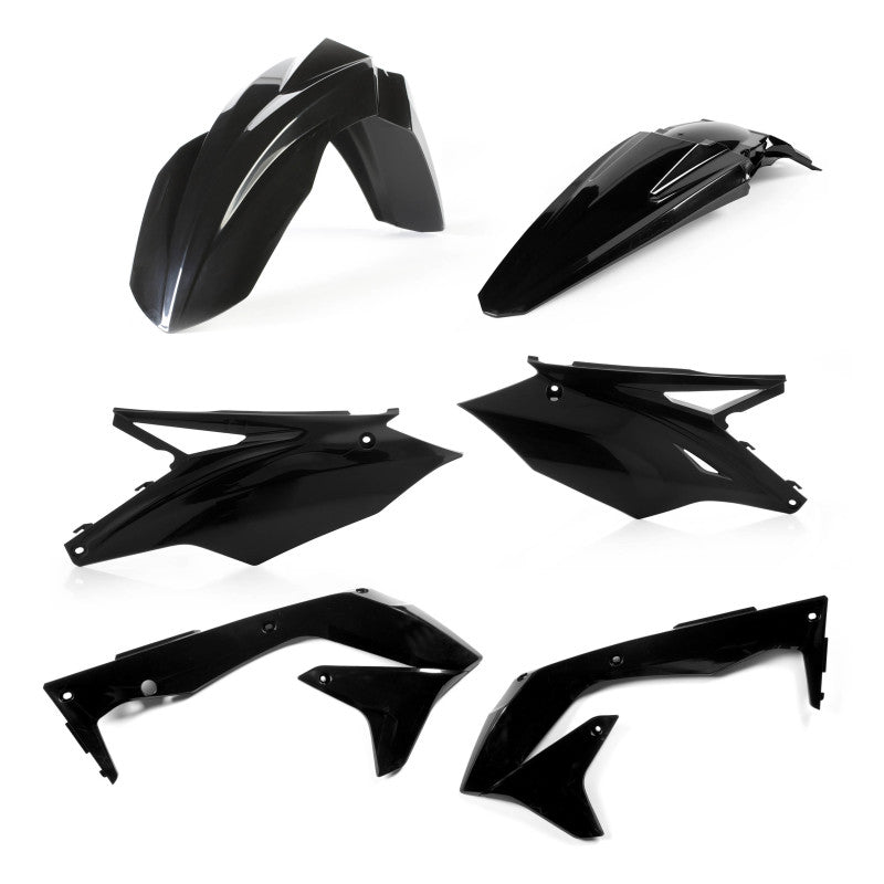 Acerbis 16-17 Kawasaki KX450F Plastic Kit - Black