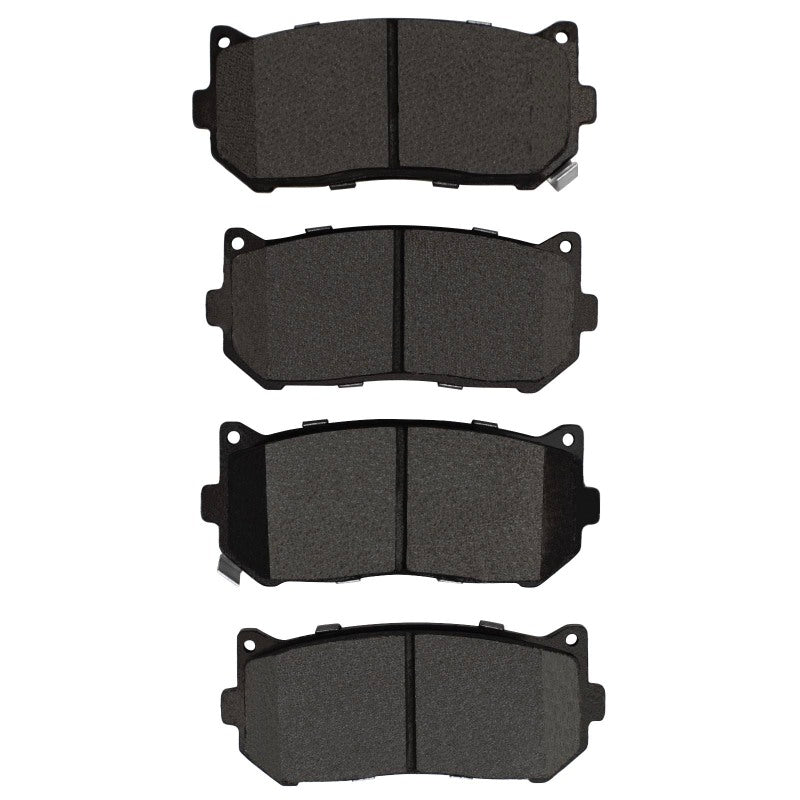 DFC 98-03 Kia Sephia Rear 5000 Advanced Ceramic Brake Pads and Hardware Kit