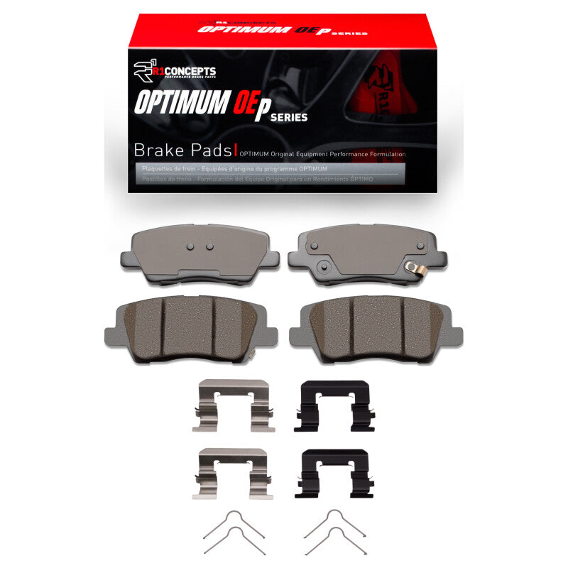R1 2013-2019 Cadillac CTS Rear R1 Optimum OE Pads & Hardware Kit