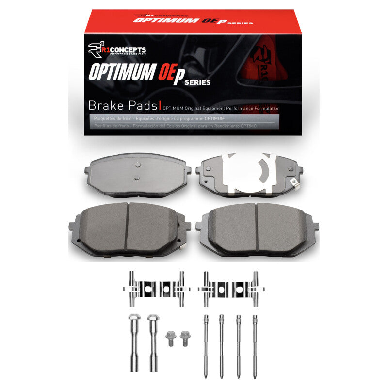 R1 21-25 Ford Mustang Mach-E Front Optimum OE Pads & Hardware Kit