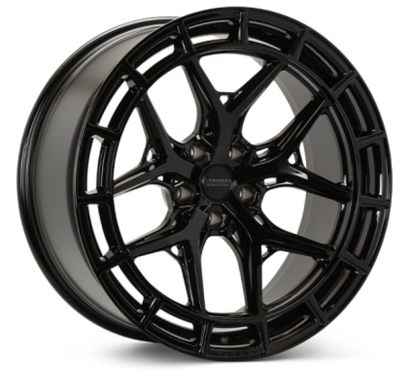Vossen HFX-1 19x9.5 - 5x114.3 - ET25 - Deep Face - 73.1 - Gloss Black Wheel