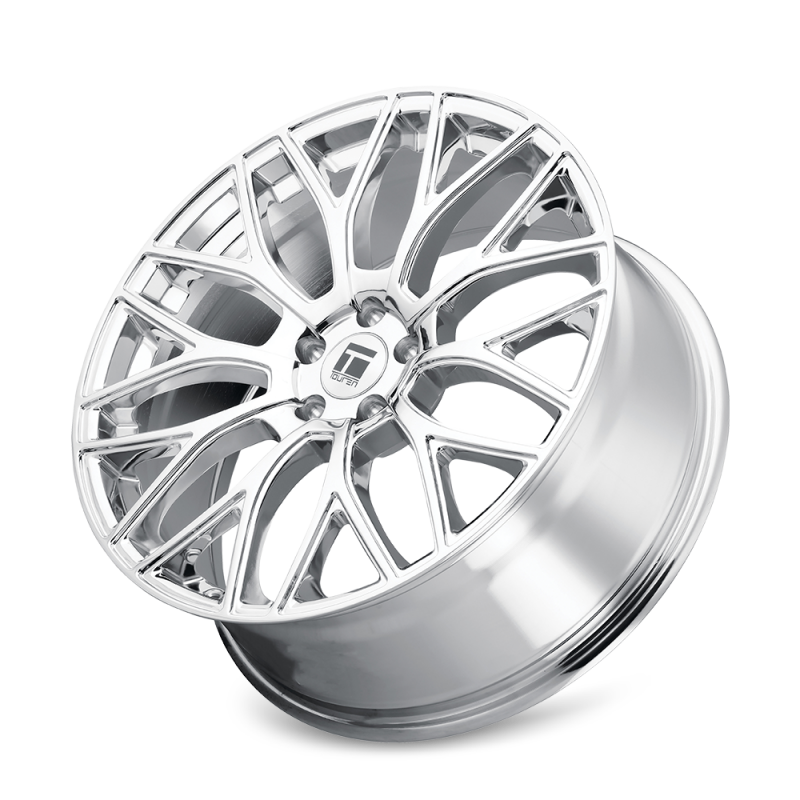 Touren 3276 TR76 20x8.5 / 5x108 BP / 35mm Offset / 63.5mm Hub Chrome Wheel