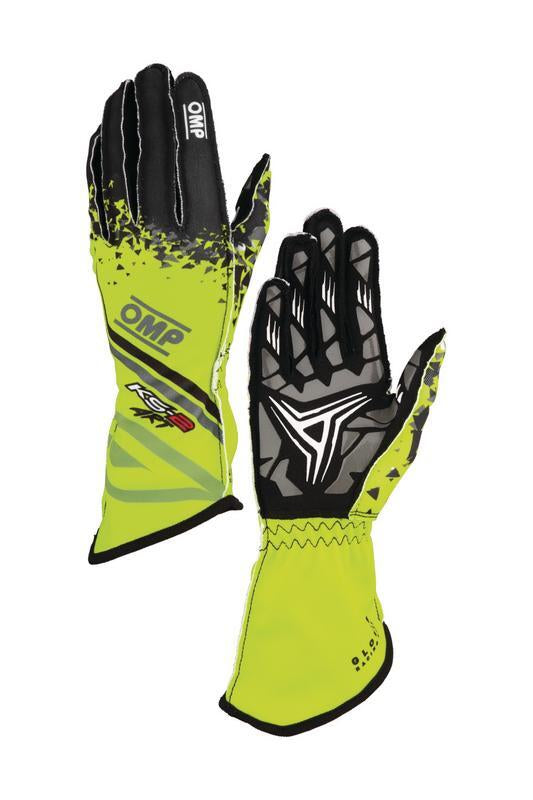 OMP KS-2 ART my2025 KART GLOVES BLUE / BLACK SZ 5 (KIDS)
