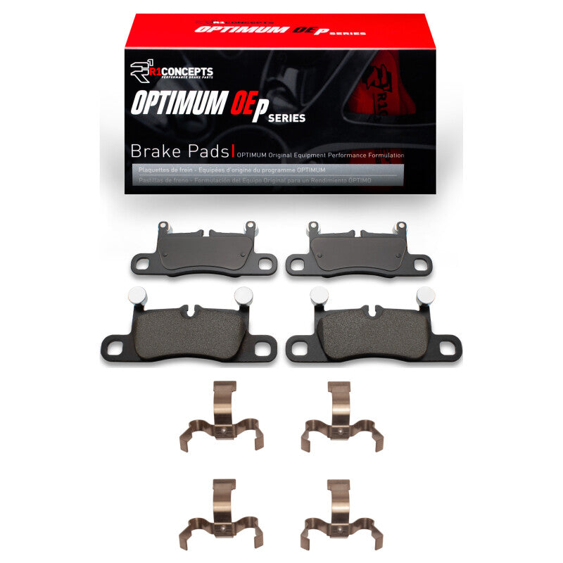 R1 2020-2025 Audi e-Tron GT Rear R1 Optimum OE Pads & Hardware Kit