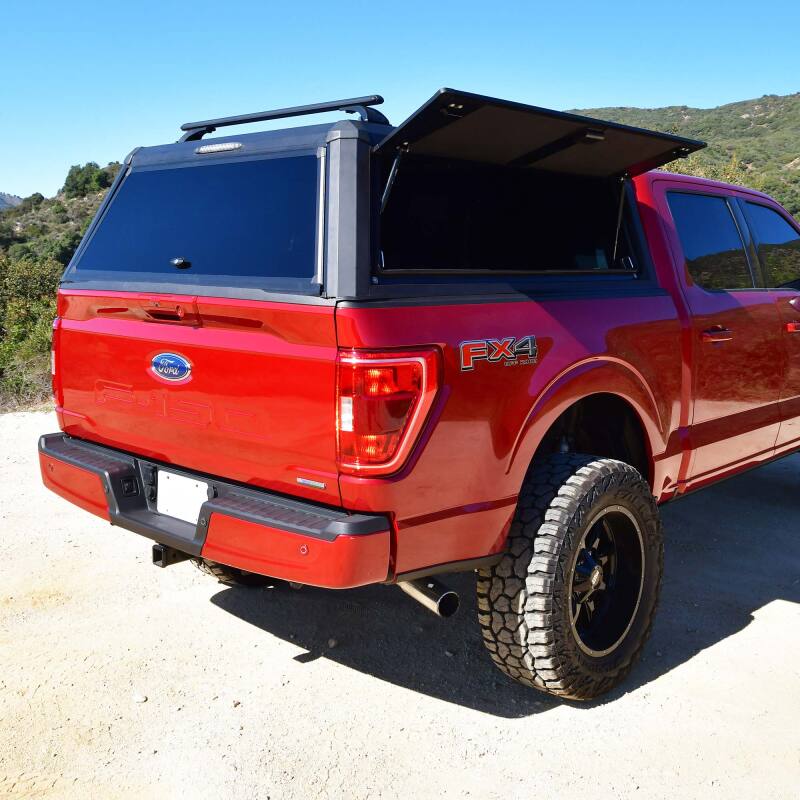 Westin 19-23 Ford Ranger CC 5ft. Bed EXP Truck Cap - Black (Box 2 ONLY)