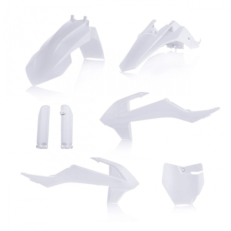 Acerbis 19+ KTM SX65/ 21-23 GasGas MC65(No Air Box/Covers) Full Plastic Kit - 20 White