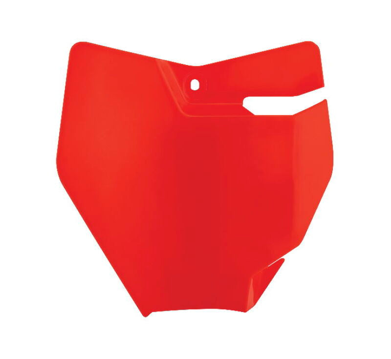 Acerbis 16-23 KTM SX65/ 21-23 GasGas MC65 Front Number Plate - Flo-Orange