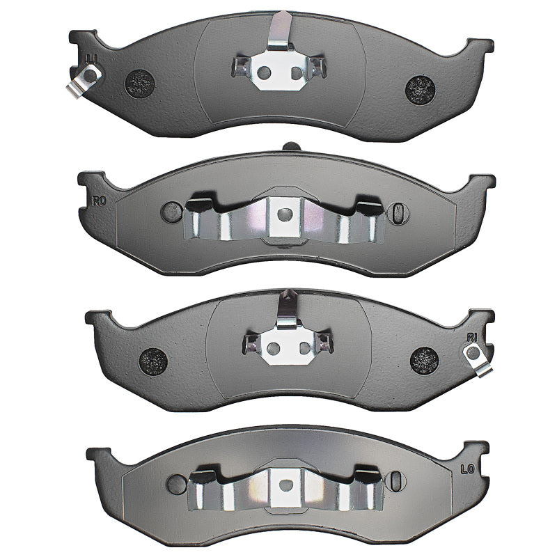 DFC 93-06 Jeep Wrangler Front 5000 Advanced Ceramic Brake Pads and Hardware Kit