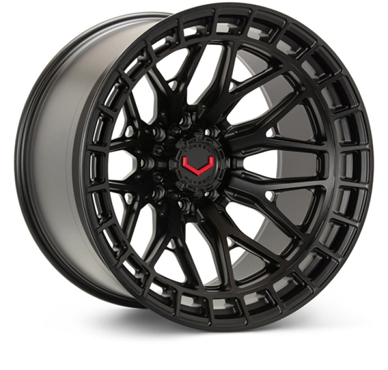 Vossen LCX-02 22x12 - 6x139.7 - ET44 - Ultra Deep - 78.1 - Satin Black Wheel