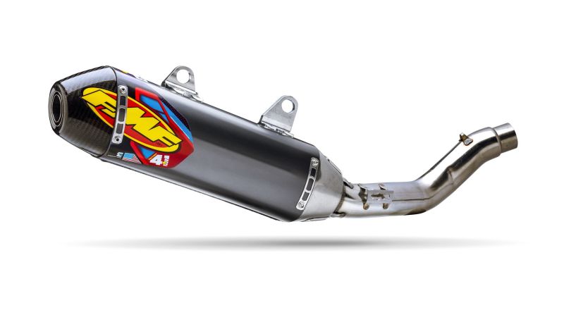 FMF Racing Kawasaki KX250F 09-16 SS Aluminum Factory 4.1 RCT SO Muffler w/ R. Carbon Cap