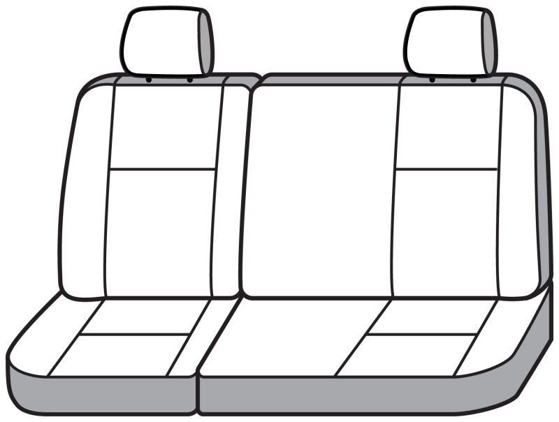Covercraft 14 Chevrolet Silverado Carhartt SeatSaver Custom Second Row Seat Covers - Brown