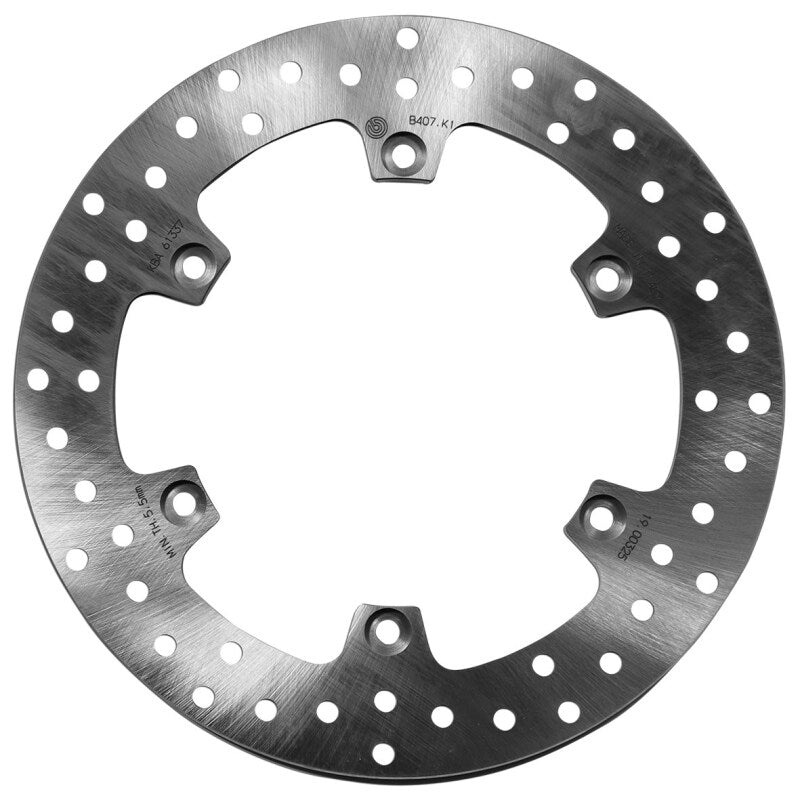 Brembo OE 17-21 Moto-Guzzi Audace Carbon 1400cc 282x6mm Brake Disc - Rear Fixed