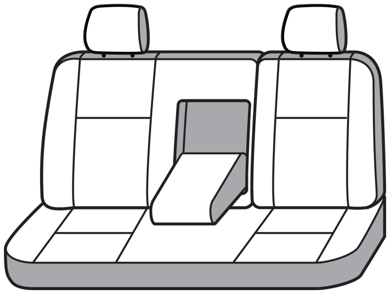 Covercraft 21-24 Chevrolet Trailblazer Endura PrecisionFitSecond Row Seat Covers - Charcoal/Blk