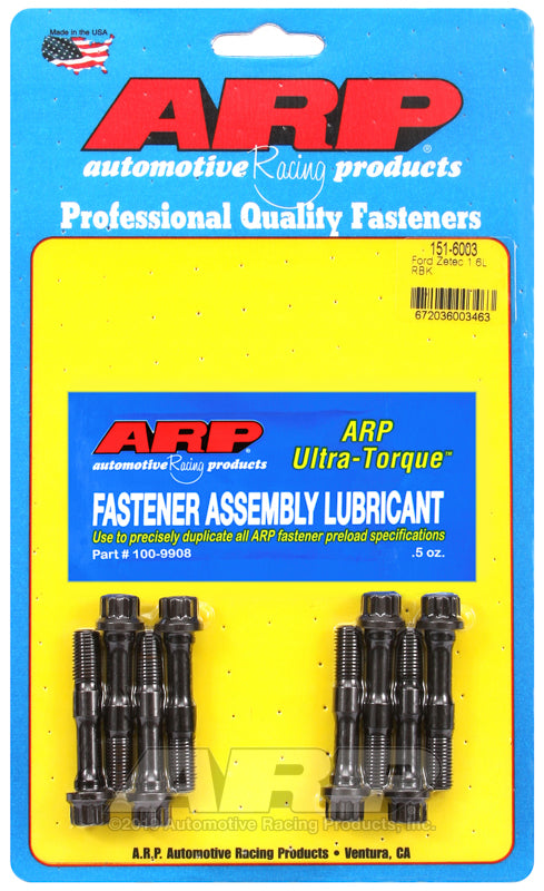 ARP Ford Zetec 1.6L M8 Rod Bolt Kit