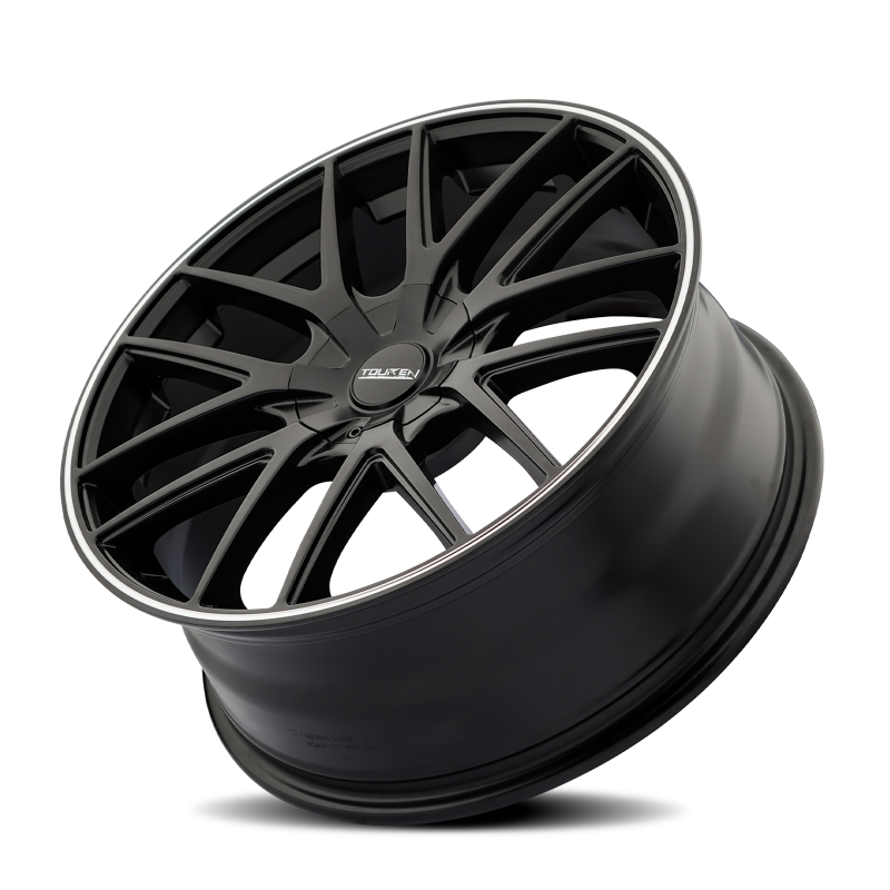 Touren 3260 TR60 17x7.5 / 5x110/115 BP / 42mm Offset / 72.62mm Hub Matte Black Machined Wheel