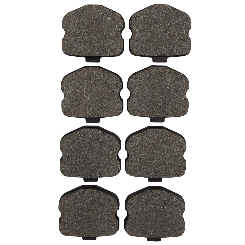 R1 06-13 Chevrolet Corvette Rear Semi Met Brake Pads