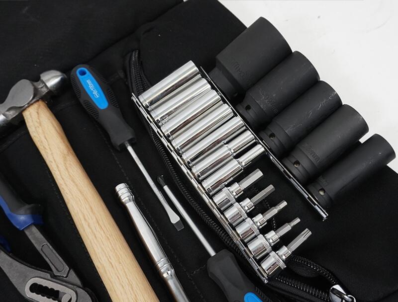 PRP Kawasaki KRX Roll Up Tool Bag w/ 35pc Tool Kit