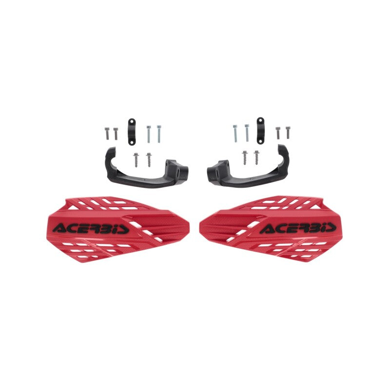 Acerbis Linear Vented Handguard - Gas Gas Red/Black