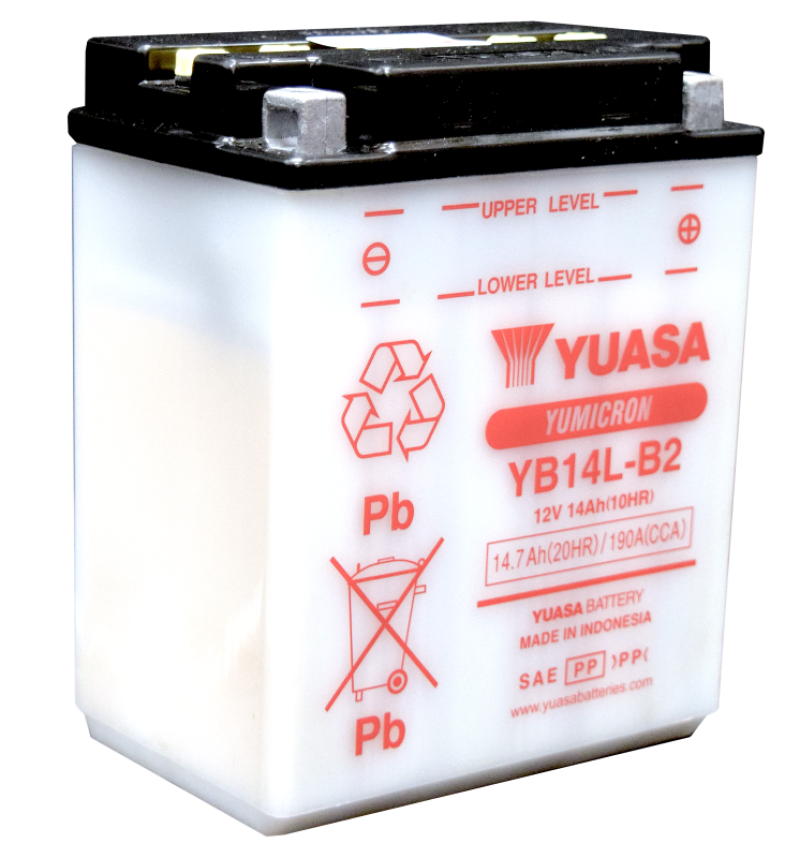Yuasa YB14L-B2Yumicron CX 12-Volt Battery