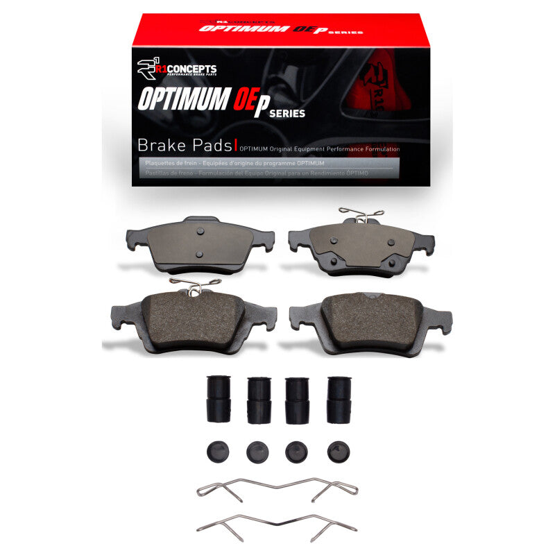 R1 18-22 Ford EcoSport Rear Optimum OE Pads & Hardware Kit
