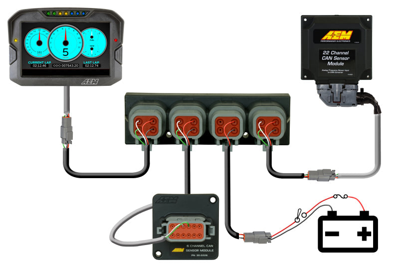 AEM 4 Port AEMnet Can Hub