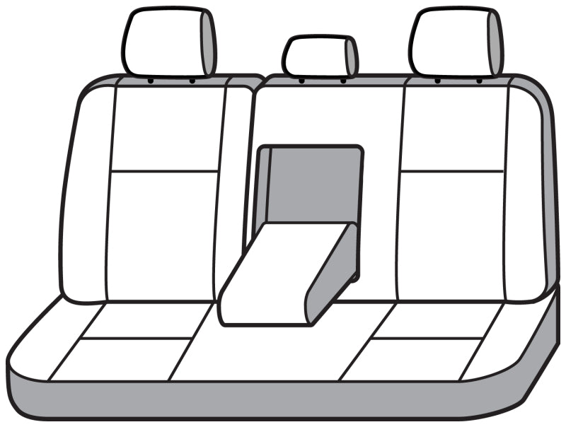Covercraft 21-24 Nissan Rogue Endura PrecisionFit Custom Second Row Seat Covers - Blue/Black