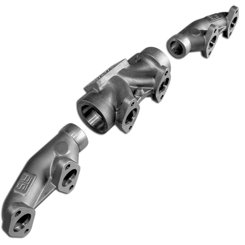 ATS Diesel 1994 - Early 98 Dodge 5.9L 12-Valve Cummins 3pc T3 PulseFlow Exhaust Manifold