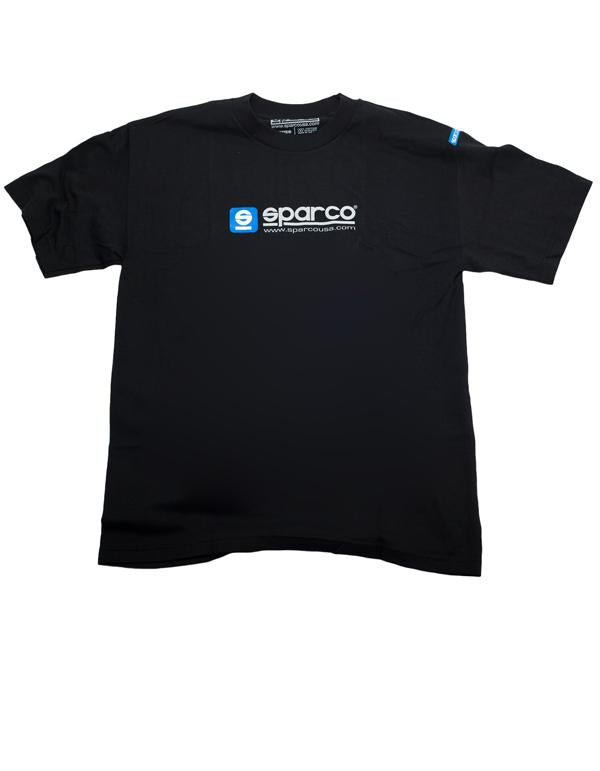Sparco T-Shirt WWW Tri Black LRG