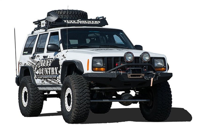 Tuff Country 87-01 Jeep Cherokee 4x4 3.5in Lift Kit EZ-Flex w/Rear Leaf Springs (No Shocks)