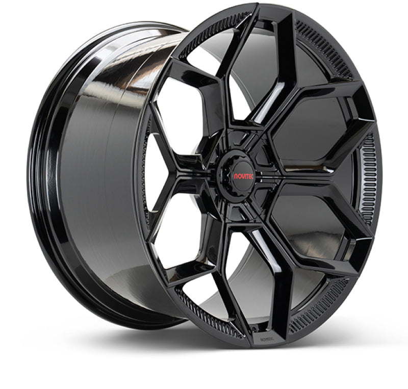 Vossen x Novitec NL5-Cl 21x12.5 ET:43 Gloss Black Lamborghini Huracan Rear Wheel