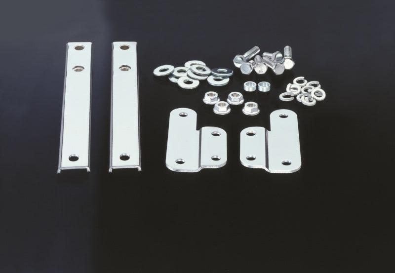 National Cycle 90-17 Harley-Davidson FXS Softail Beaded Wide Mount Chrome Kit