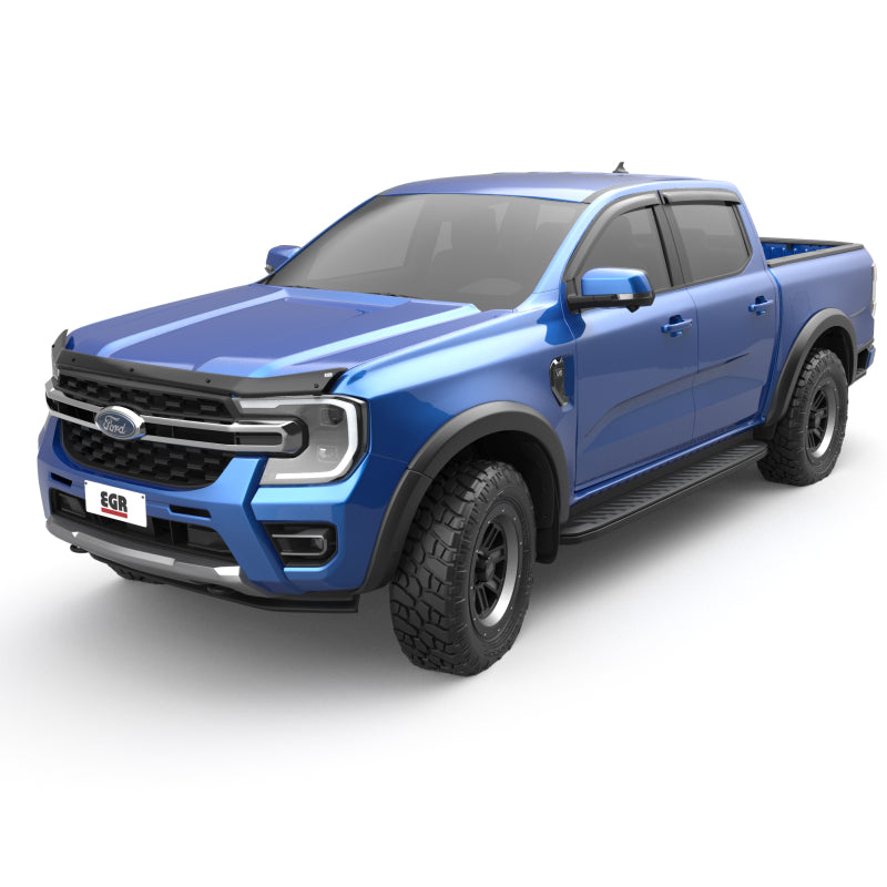 EGR 2024+ Ford Ranger Superguard Hood Shield - Dark Smoke