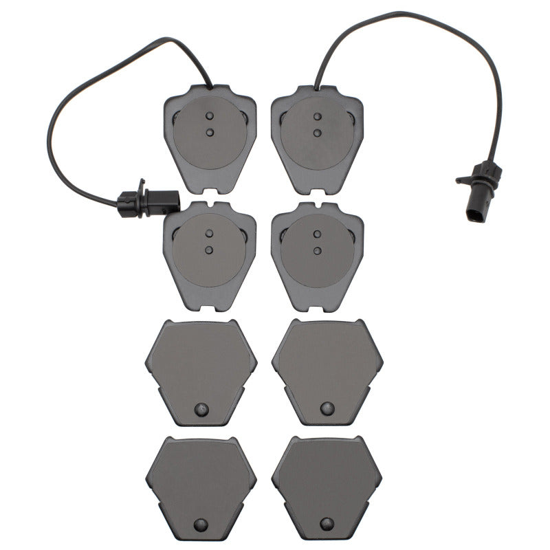 DFC 99-05 Audi S4 Front 5000 Advanced Low Metallic Brake Pads and Hardware Kit