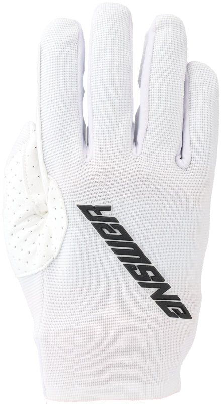Answer 25 Aerlite Gloves White/Black Logo - Medium