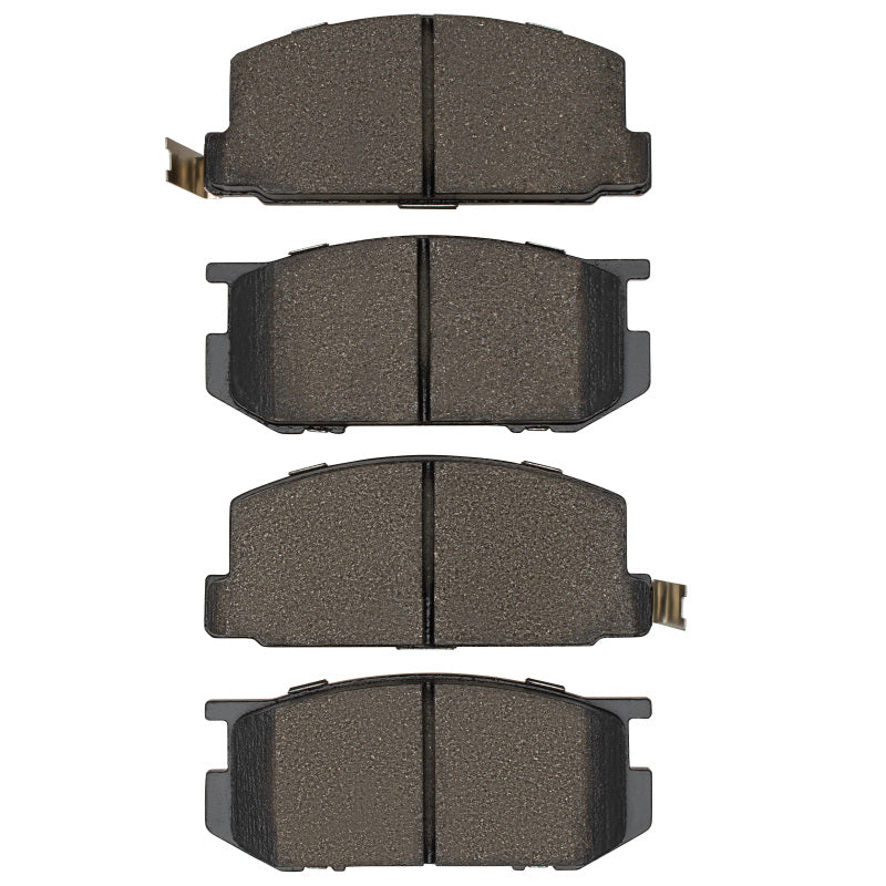 DFC 80-89 Subaru GL Front 5000 Advanced Semi Metallic Brake Pads and Hardware Kit