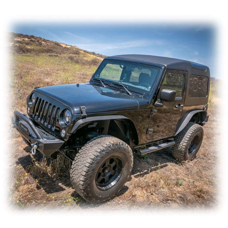 Turn Offroad 07-18 Jeep JK 2 Door Safari Hardtop 2-Piece - White