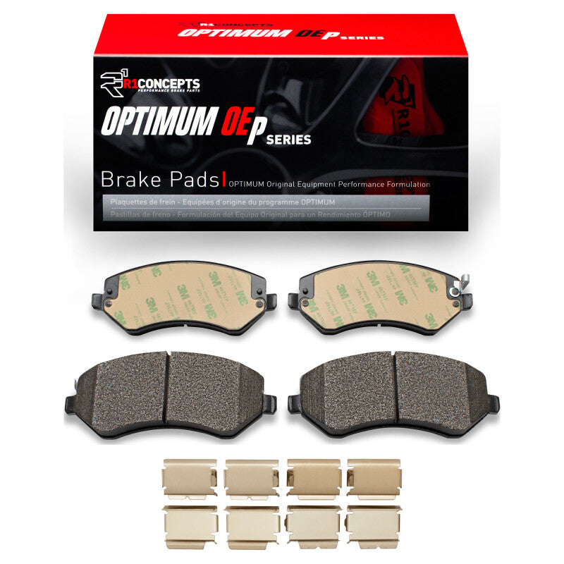 R1 01-07 Chrysler Voyager Front Optimum OE Pads & Hardware Kit