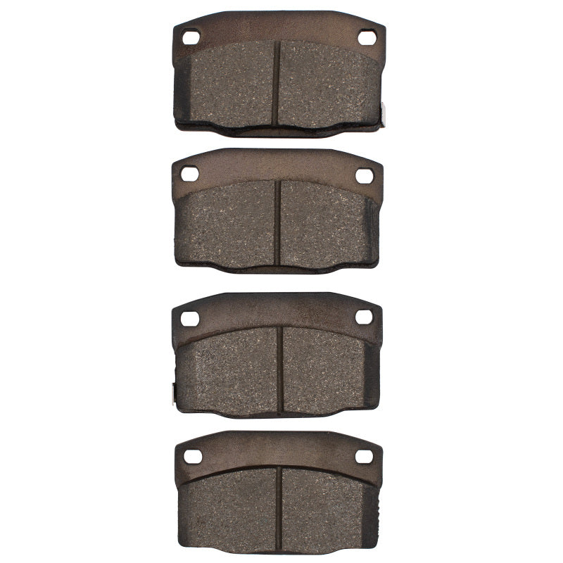 R1 88-93 Pontiac Fiero Front/Rear Ceramic Brake Pads