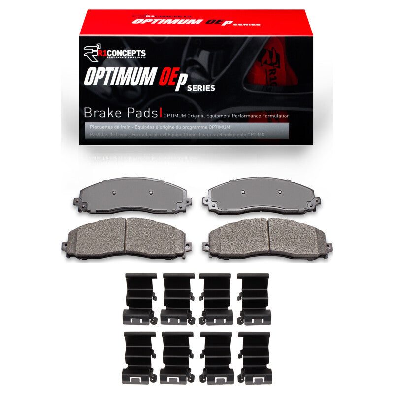 R1 2011-2022 Ford F-450 Super Duty Rear R1 Optimum OE Pads & Hardware Kit