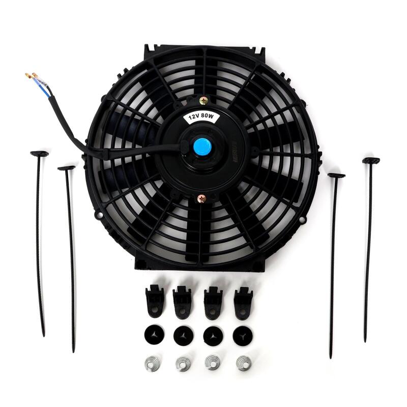 BLOX Racing 12inch Electric Slim Fan - Black
