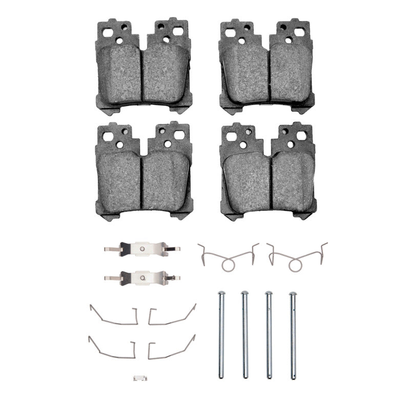 R1 07-25 Lexus LS500 Rear Euro Ceramic Pads & Hardware Kit