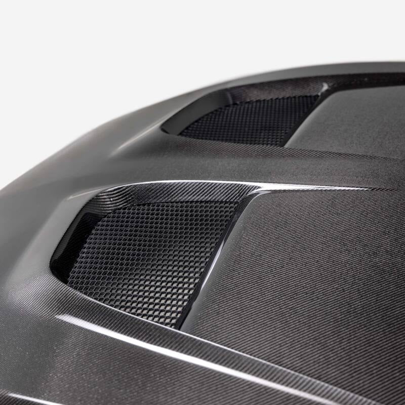 Anderson Composites 2024 Ford Mustang Type-GTD Double Sided Carbon Fiber Hood