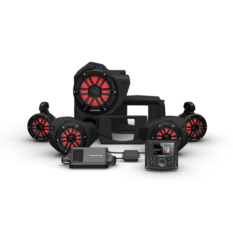 Rockford Fosgate Rzr 14+ Audio Kit Stage 4