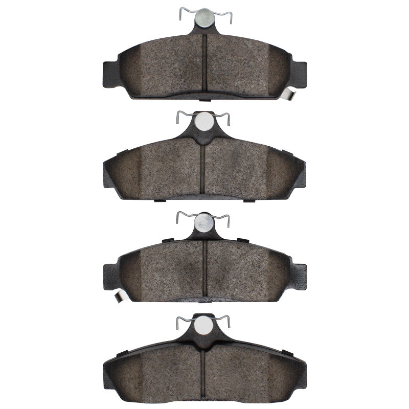 DFC 84-87 Chevrolet Corvette Front 5000 Advanced Semi Metallic Brake Pads and Hardware Kit